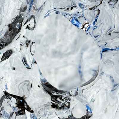 >Himmel und Strand spiegeln sich (Detail)